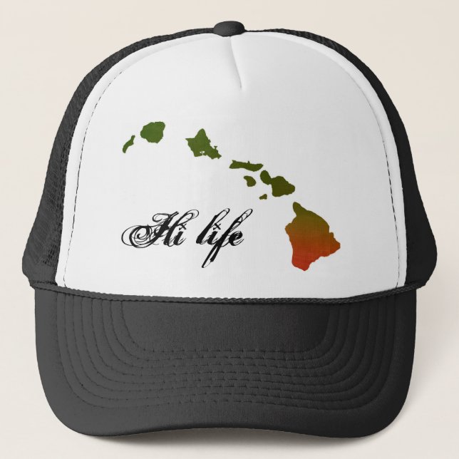 HI LIFE TRUCKER HAT (Front)