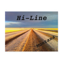 Hi-Line Montana Postcard