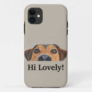 Hi Lovely! iPhone 11 Case For Dog Lovers