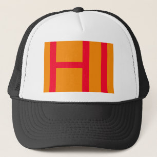 Hi, may mean hello, or HI as in Initials of Hawaii Trucker Hat