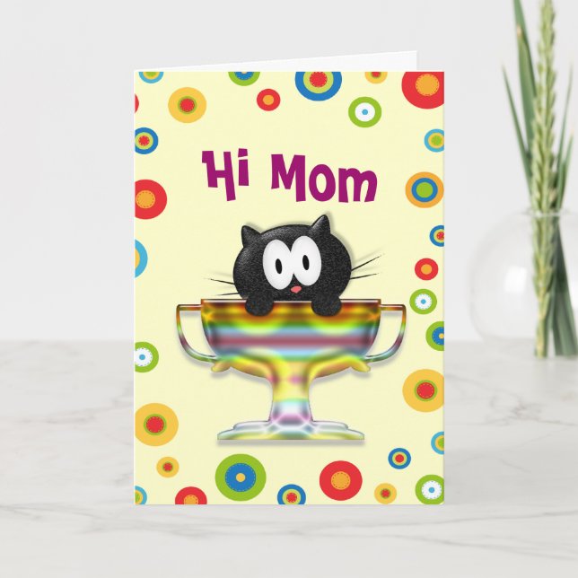 Hi Mom Card (Front)