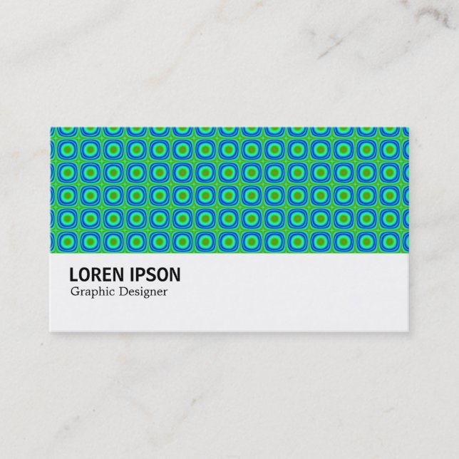 Hi-Phi - 0164 - Fractal Spots Business Card (Front)