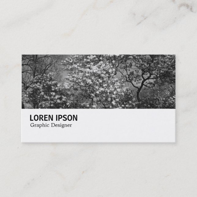 Hi-Phi - 0291 - Magnolia Tree in Blossom Business Card (Front)