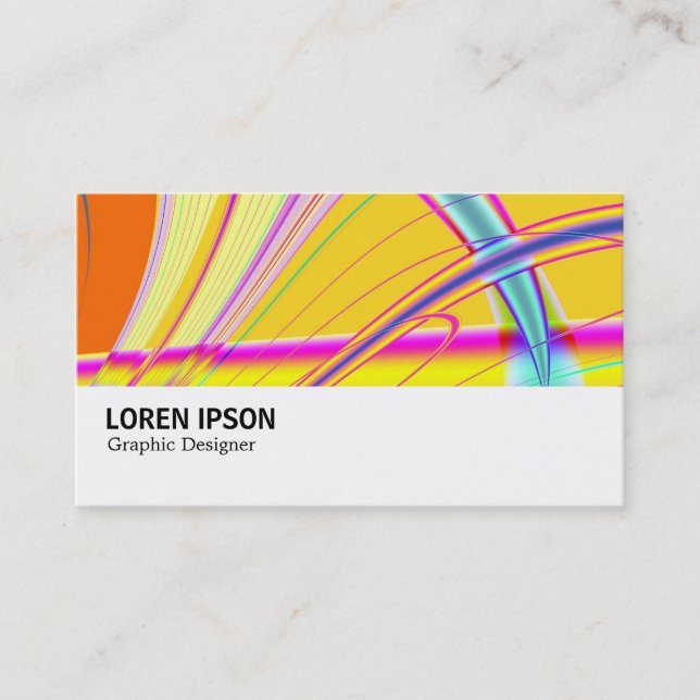 Hi-Phi - 0308 - Fractal Abstract 061012e Business Card (Front)