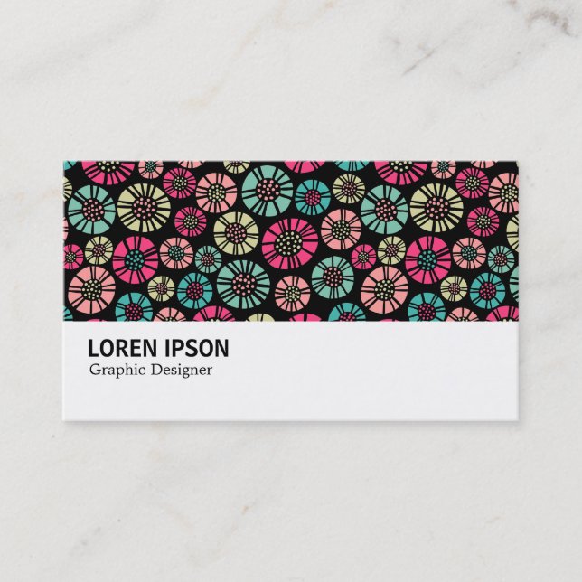 Hi-Phi - 0322 - Abstract Flowers 031023 Business Card (Front)