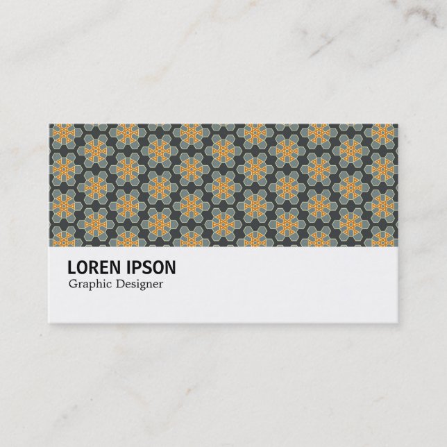 Hi-Phi - 0339 - Geometric Pattern 016 Business Card (Front)