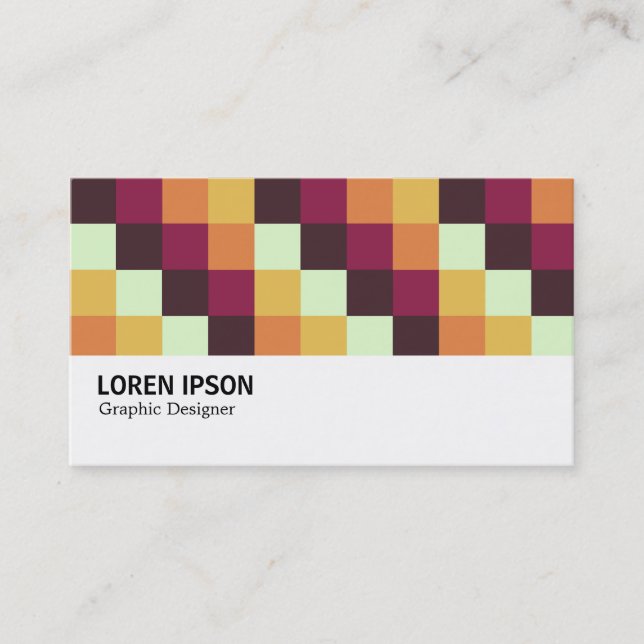 Hi-Phi - 0404 - Colour Squares 08 Business Card (Front)