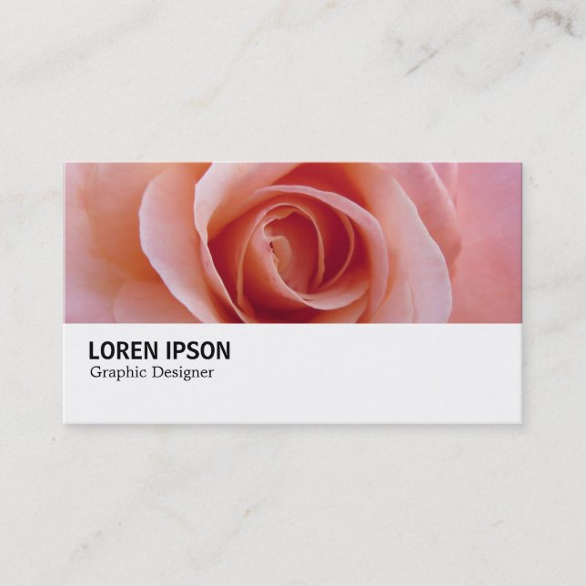 Hi-Phi - 097 - Pink Rose Business Card (Front)
