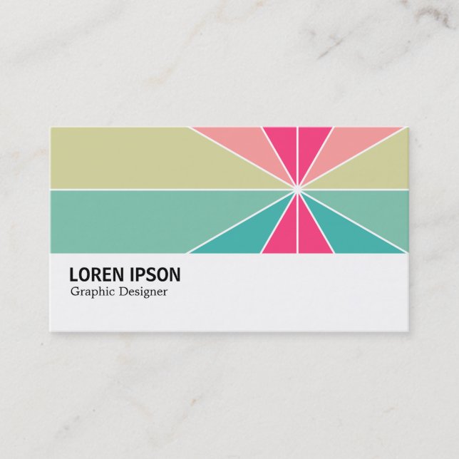Hi-Phi - Colour Segments 01 Business Card (Front)