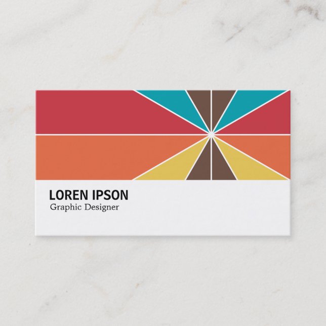 Hi-Phi - Colour Segments 05 Business Card (Front)