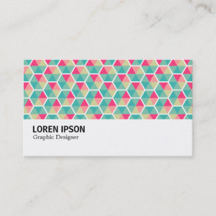 Hi-Phi - Hexagon Pattern 02 Business Card