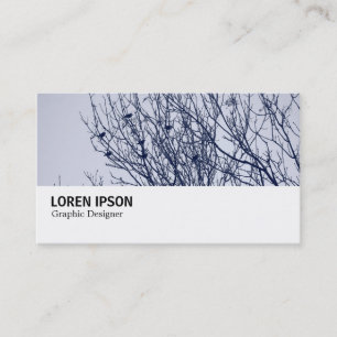 Hi-Phi - Starlings in a Tree Business Card