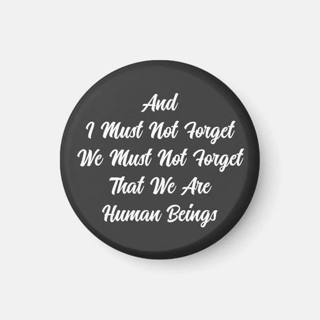 Hi Ren Human Beings Magnet (Front)