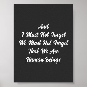 Hi Ren Human Beings Poster