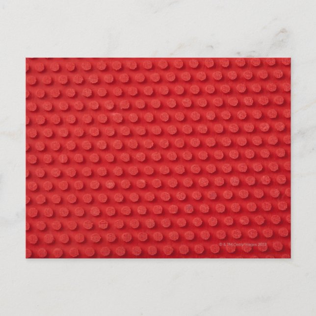 Hi-Res macro image of a studded ping pong Postcard (Front)