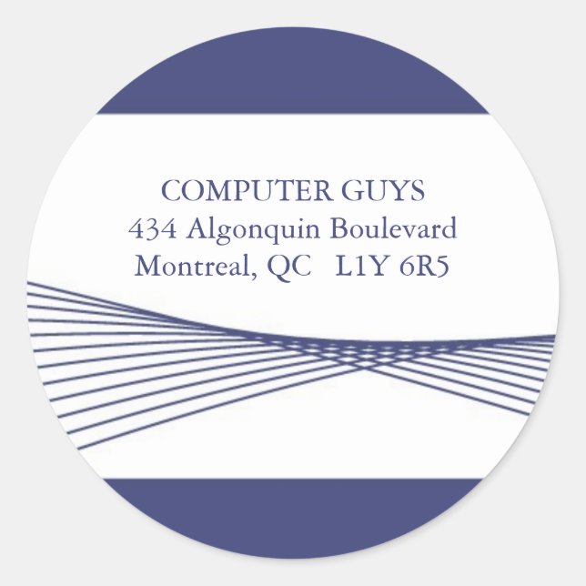 Hi-Tech Business ::: Address Labels (Front)
