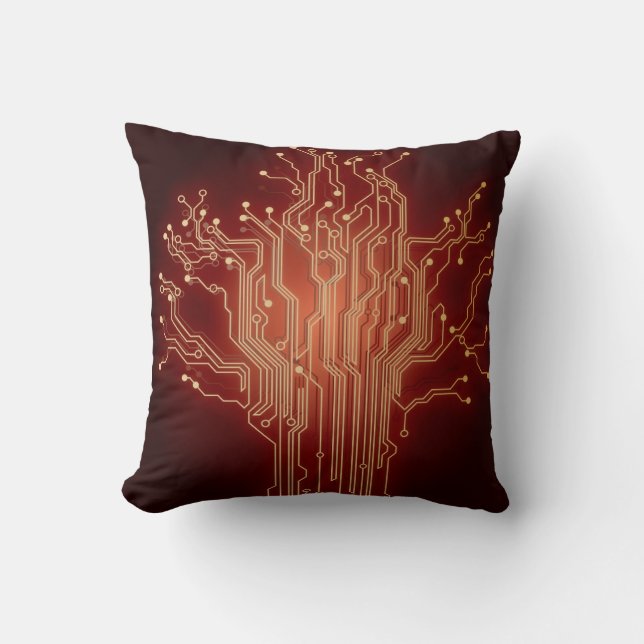 Hi-Tech Computer Technology Pillow (Front)