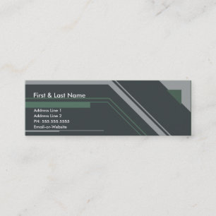 hi-tech professional : mini business card