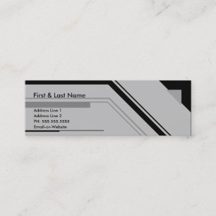 hi-tech professional : mini business card