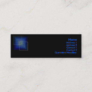 Hi-Tech Profile Card