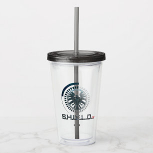 Hi-Tech S.H.I.E.L.D. Logo Acrylic Tumbler