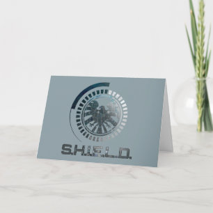 Hi-Tech S.H.I.E.L.D. Logo Card