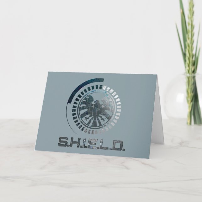 Hi-Tech S.H.I.E.L.D. Logo Card (Front)