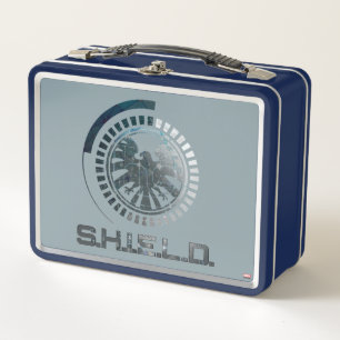 Hi-Tech S.H.I.E.L.D. Logo Metal Lunch Box