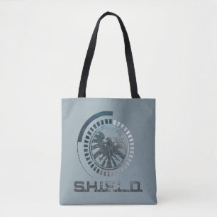 Hi-Tech S.H.I.E.L.D. Logo Tote Bag