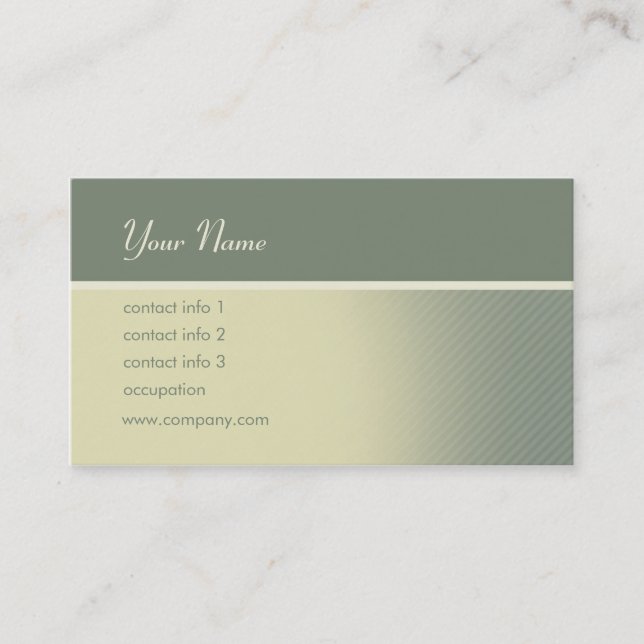 Hi-Tech Series - Grey Halftone Business Card (Front)