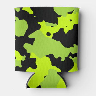 Hi-Visibility Neon Green Can Cooler
