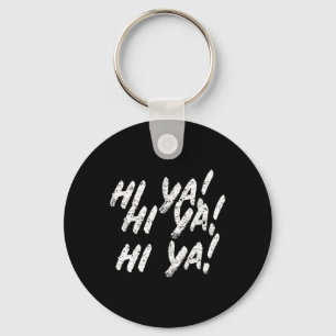 Hi Ya! Karate Martial Arts Gift For Kids Boys Girl Keychain