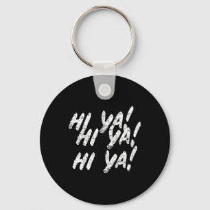 Hi Ya! Karate Martial Arts Gift For Kids Boys Girl Keychain
