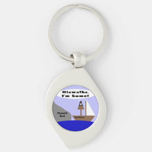 Hiawatha, I'm Home Keychain