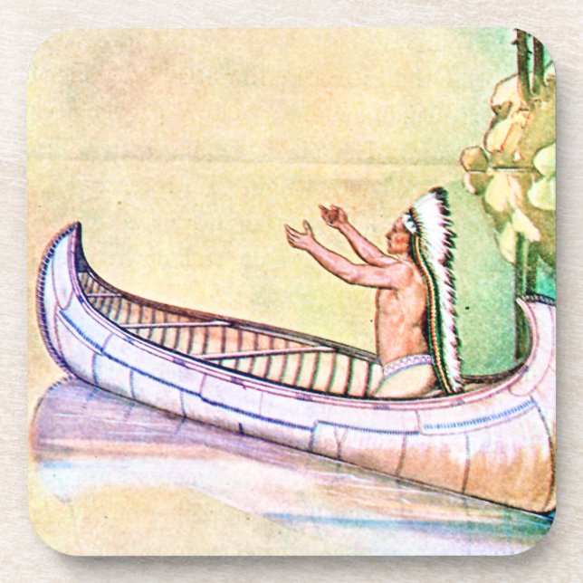 Hiawatha Magic Canoe Coaster (Front)