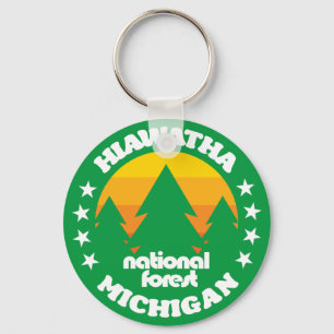Hiawatha National Forest Keychain