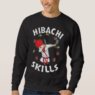 Hibachi Connoisseur Hibachi Chef Costume Hibachi G Sweatshirt