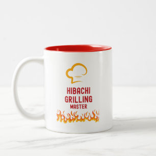 Hibachi Grill Master Two-Tone Coffee Mug