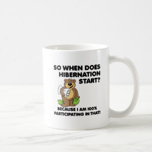 Hibernation Drôle Mug
