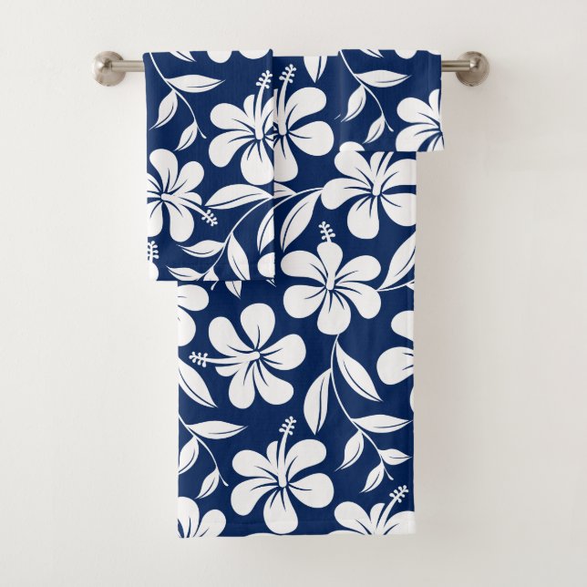 hibiscus bleu et blanc (En situation)