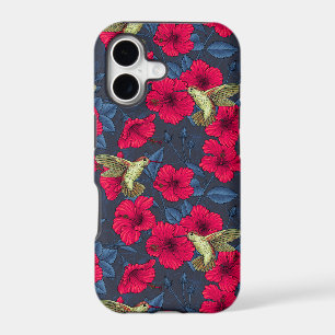 Hibiscus Botanique Vintage et Colibri