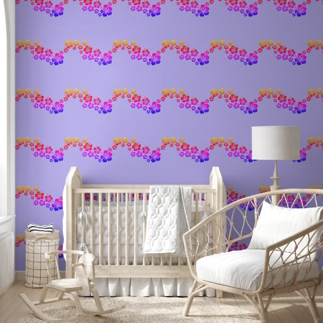 Hibiscus - Decor Blossoms 1a Wallpaper (Kids)