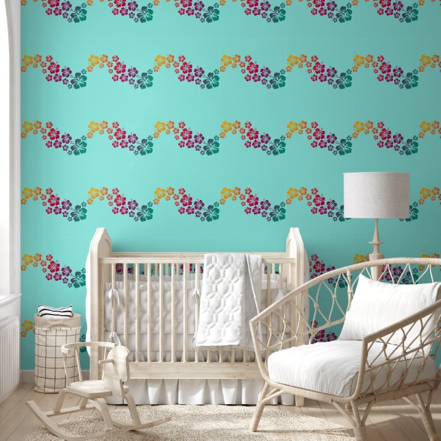 Hibiscus - Decor Blossoms 2 Wallpaper (Kids)