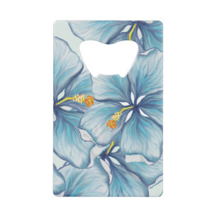 Hibiscus & dentelle TURQUOISE