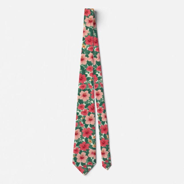 Hibiscus Desire Tie (Front)