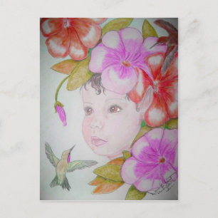 Hibiscus Fairy (2) Postcard
