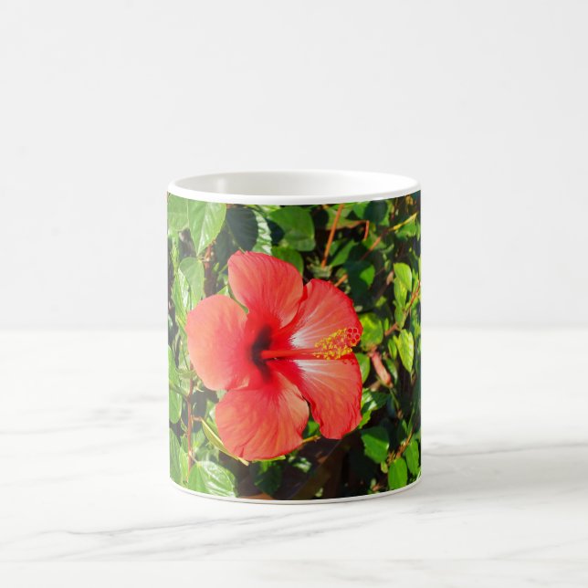 Hibiscus flower coffee mug (Center)