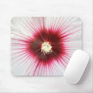 Hibiscus Flower Macro Mouse Pad