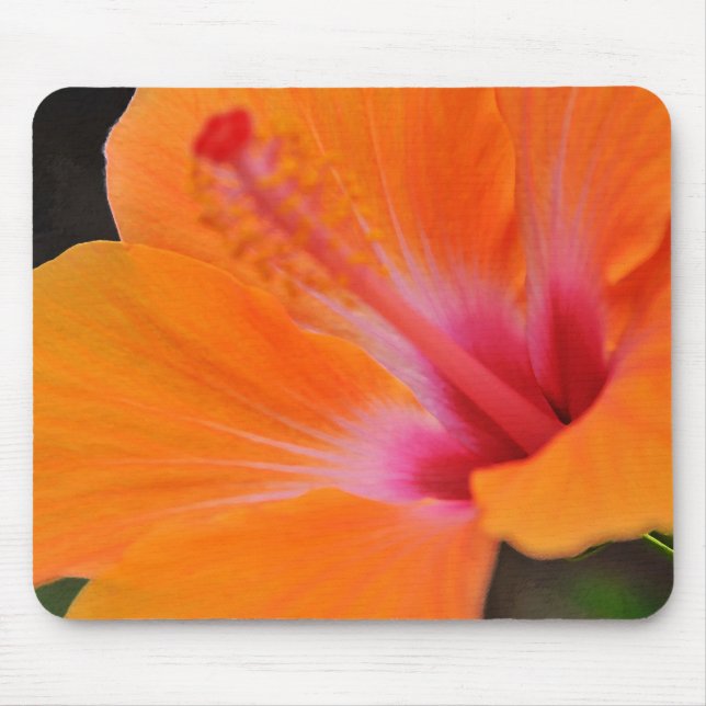 Hibiscus Flower of Hawaii Mousepad (Front)