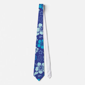 Hibiscus Flower Pattern Tie